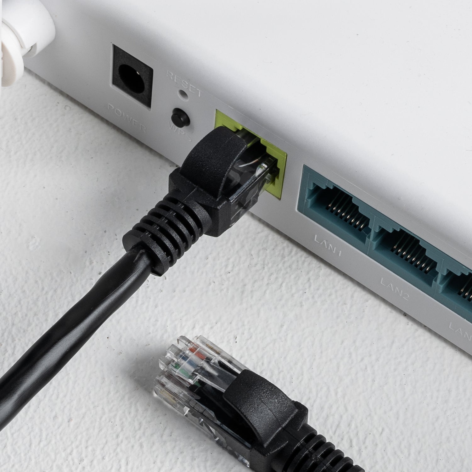 Gizzu Cat6 UTP Fly Lead Ethernet Network Cable 50cm – Black - Guards On Duty Shop & Security Guards