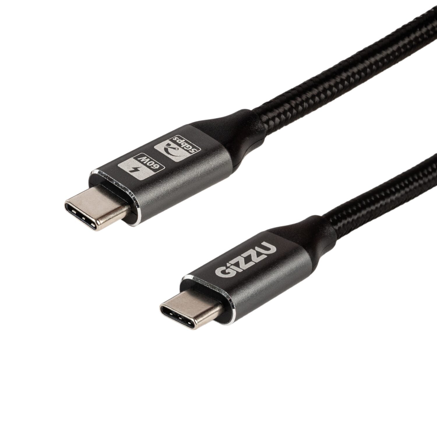 GIZZU 60W 5Gbps Type-C 2m Cable - Guards On Duty Shop & Security Guards