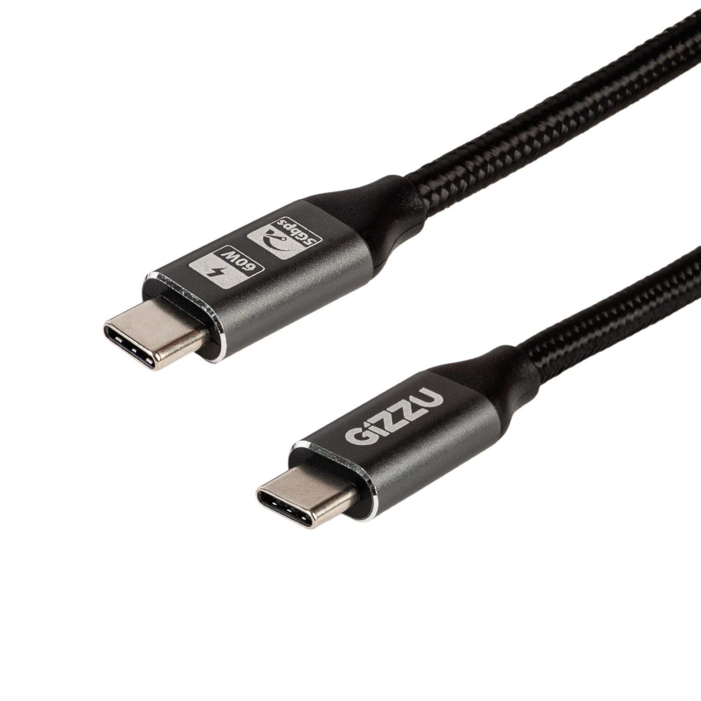GIZZU 60W 5Gbps Type-C 1m Cable - Guards On Duty Shop & Security Guards