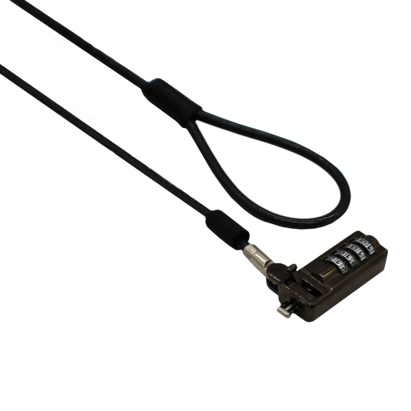 GIZZU 2m Slimline Combination Notebook and Ultrabook Cable Lock - Guards On Duty Shop & Security Guards