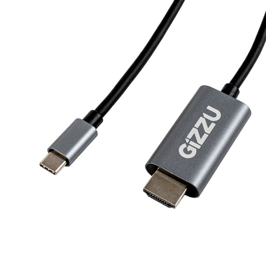 Gizzu 4K60Hz Type-C to HDMI Cable 2m - Guards On Duty Shop & Security Guards