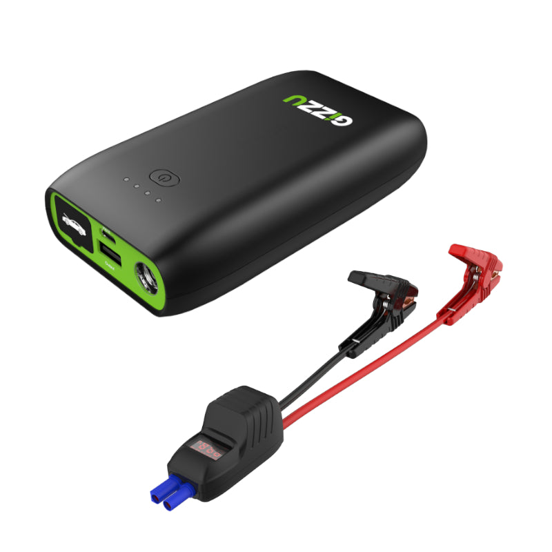 GIZZU 1000A Jump Starter 10400mAh - Black - Guards On Duty Shop & Security Guards