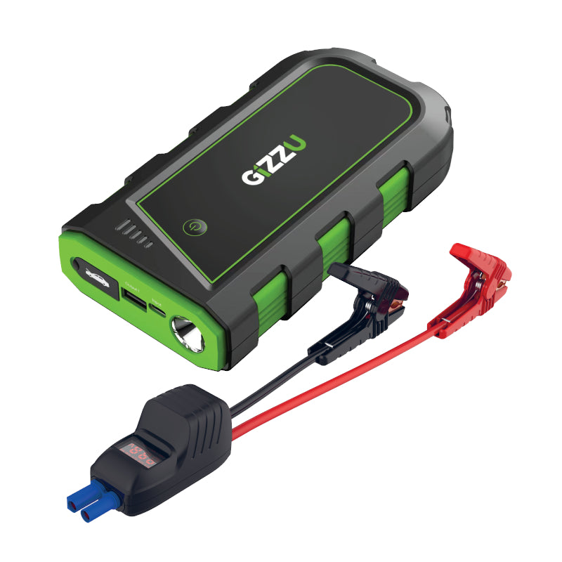 GIZZU 2000A Jump Starter 16000mAh - Black - Guards On Duty Shop & Security Guards