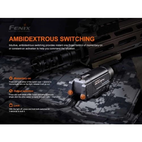 FENIX GL19R LED FLASHLIGHT - Guards On Duty Shop