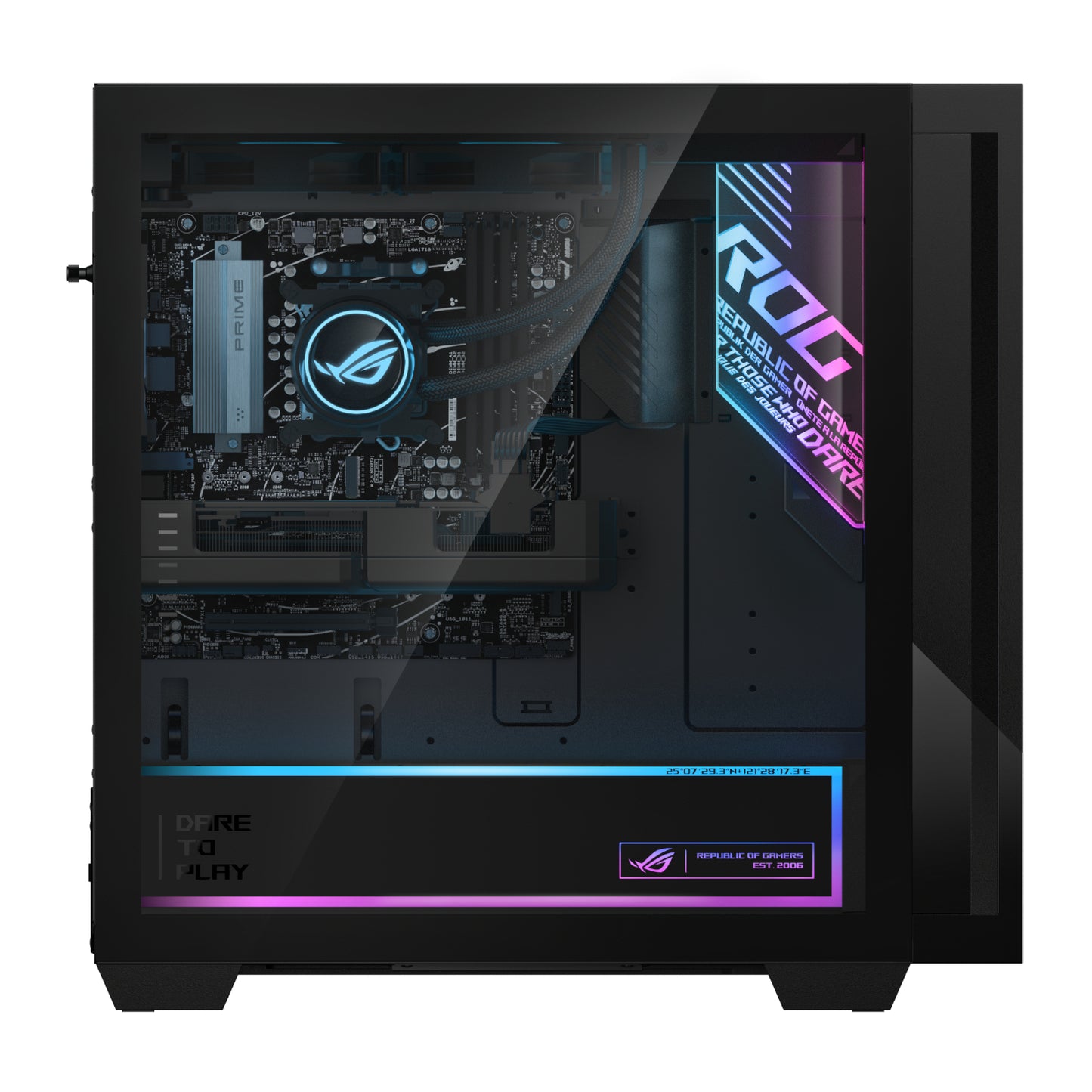 Asus ROG G700 Gaming Desktop Tower | Ryzen 7 9700X | 32GB DDR5 | RTX 5070 | 1TB SSD | Windows 11 - Guards On Duty Shop & Security Guards