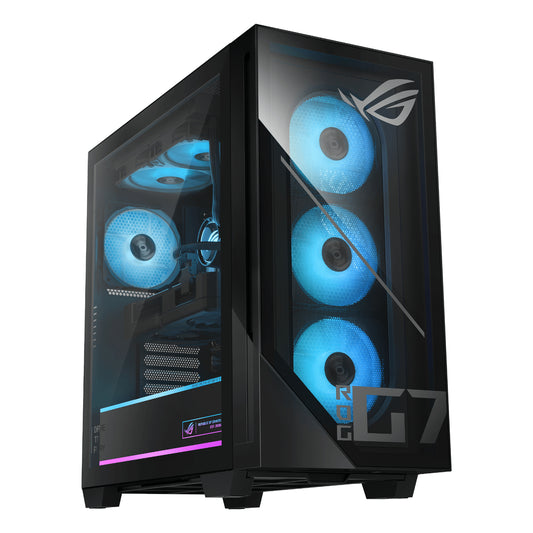 Asus ROG GM700 AMD Ryzen 7 9800X3D Gaming PC | RX 9060 XT | 16GB DDR5 | 2TB SSD | Win 11 Home - Guards On Duty Shop & Security Guards