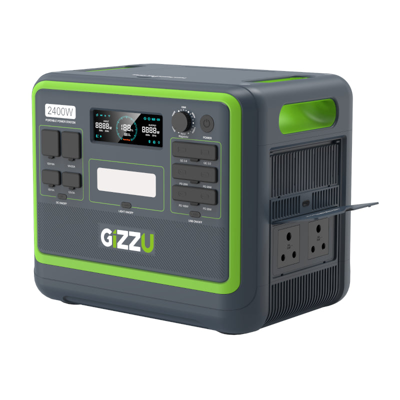 Gizzu Hero Pro 2048Wh UPS Power Station - Guards On Duty Shop & Security Guards