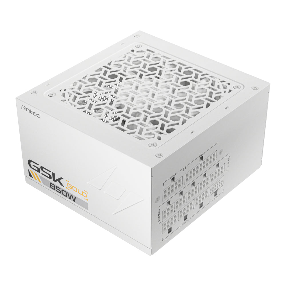 Antec GSK 850W GEN5 ATX3.1 and PCIE5.1 80 Plus Gold Fully Modular White - Guards On Duty Shop & Security Guards