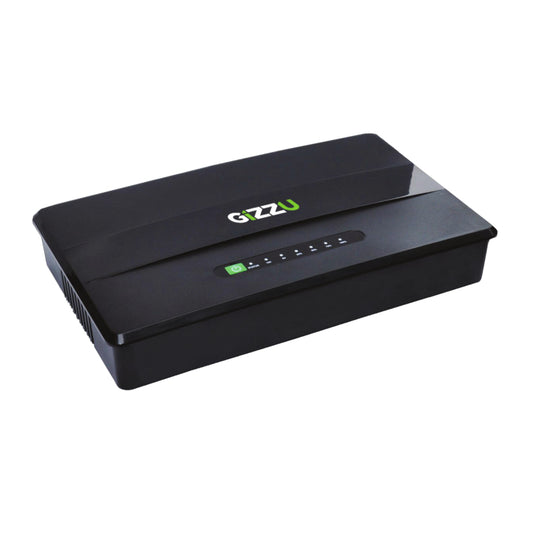GIZZU 30W 38Wh 10400mAh Mini DC UPS - Black - Guards On Duty Shop & Security Guards
