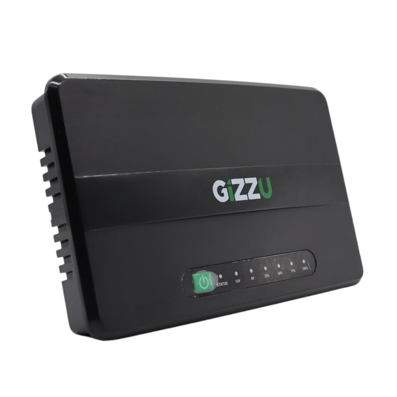 GIZZU 30W 32Wh 8800mAh Mini DC UPS Lithium - Black - Guards On Duty Shop & Security Guards