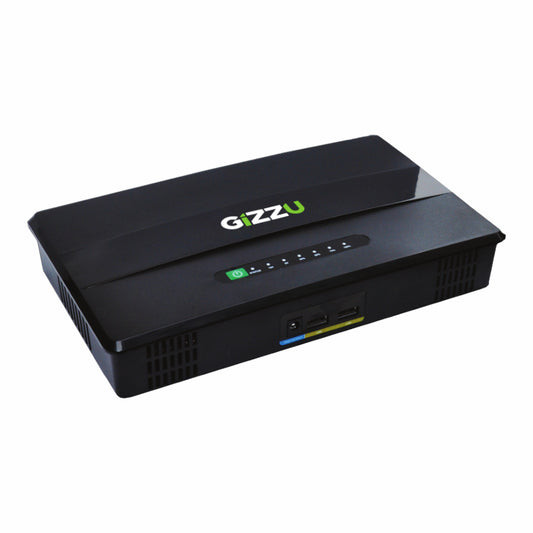 GIZZU 60W 69Wh 21600mAh Mini POE DC UPS LifePO4 - Black - Guards On Duty Shop & Security Guards