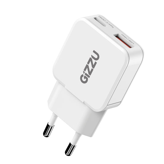 Gizzu 2-Port 30W GaN Wall Charger - Guards On Duty Shop & Security Guards