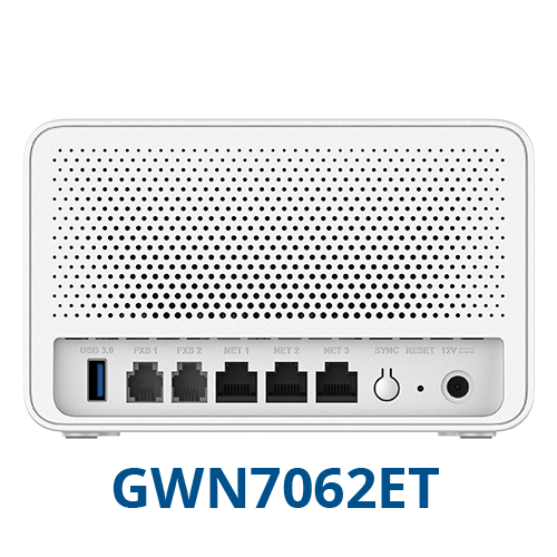 Grandstream GWN7062ET Wi-Fi Dual-Band Router - Guards On Duty Shop & Security Guards
