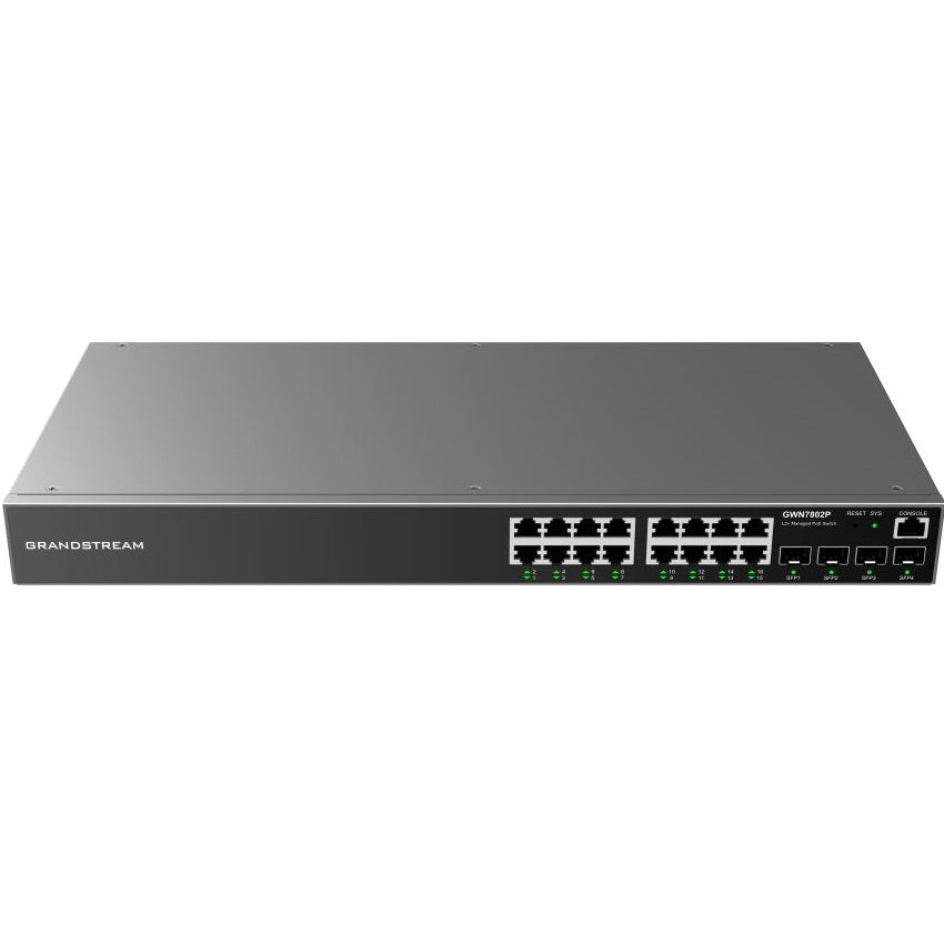 Grandstream GWN7802P Layer 2+ Managed Network Switch - Guards On Duty Shop & Security Guards