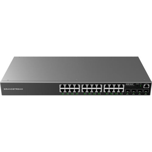 Grandstream GWN7803P Layer 2+ Managed Network Switch - Guards On Duty Shop & Security Guards