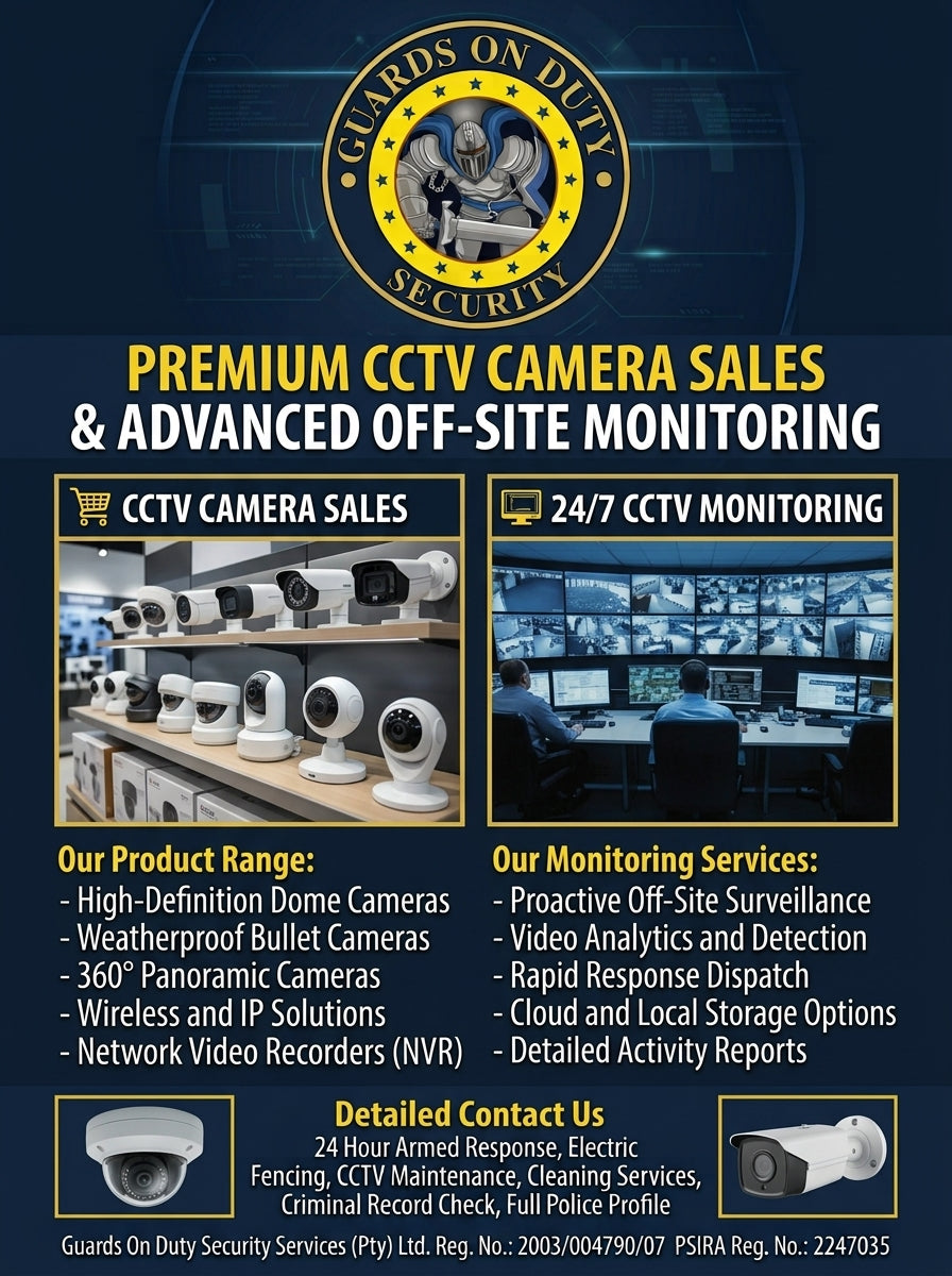 CCTV Monitoring Bellairs Park Ext 5 Randburg (Free Quotation)