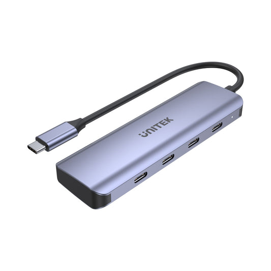 Unitek 4-port Type-c Gen2 Hub Grey (h1107k) — Unitek | Guards on Duty Shop