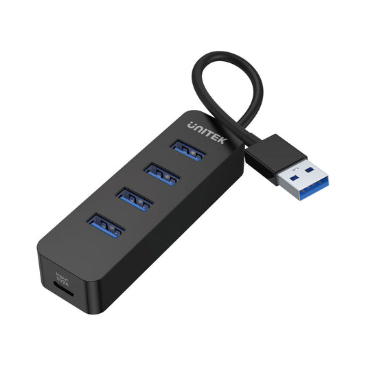 Unitek H1117a Uhub Q4 Usb3.0 4-port Hub with Optional Power Via a Usb Type-c Port — Unitek | Guards on Duty Shop