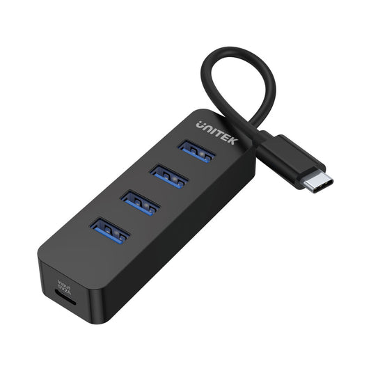 Unitek H1117b Uhub Q4 Usb Type-c 4-port Hub with Optional Power Via a Usb Type-c Port — Unitek | Guards on Duty Shop
