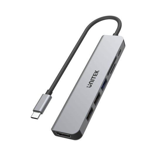Unitek 7in1 Usb-c(hdmi+pd100w,micro Sd/sd/h1118a) — Unitek | Guards on Duty Shop