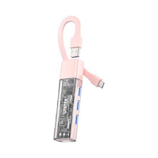 Unitek Bi-directional Hub/detach Cab(pink) — Unitek | Guards on Duty Shop