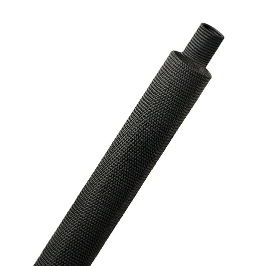 1m Heatshrink Fabric 12mm to 6mm Black (h2f0.48bk) — Techflex | Guards on Duty Shop