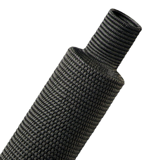 1m Heatshrink Fabric 40mm to 20mm Black(h2f1.58bk) — Techflex | Guards on Duty Shop