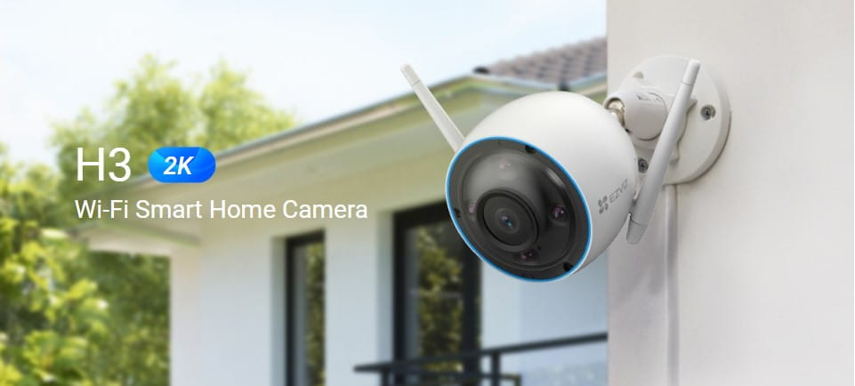 EZVIZ H3 2K (3MP) WIFI SMART HOME CAMERA
