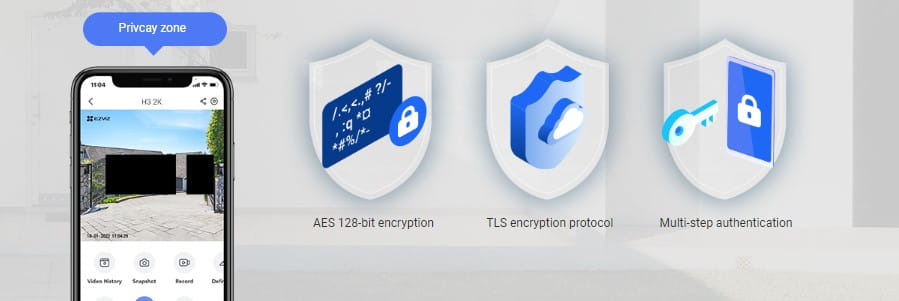 EZVIZ H3 2K (3MP) WIFI SMART HOME CAMERA