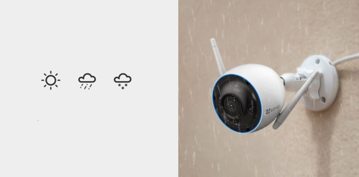 EZVIZ H3 2K (3MP) WIFI SMART HOME CAMERA