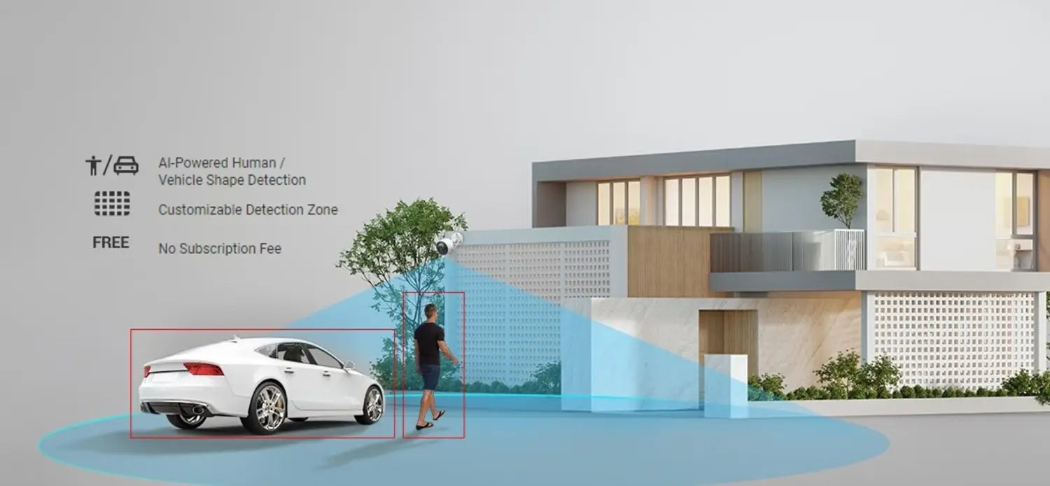 EZVIZ H3 2K (3MP) WIFI SMART HOME CAMERA