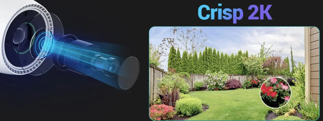 EZVIZ Smart Home 8ch NVR/ 4 Camera 2K Kit (1TB HDD Included)