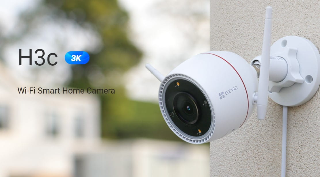 EZVIZ H3C 3K (5MP) Wi-Fi AI Smart Home Camera