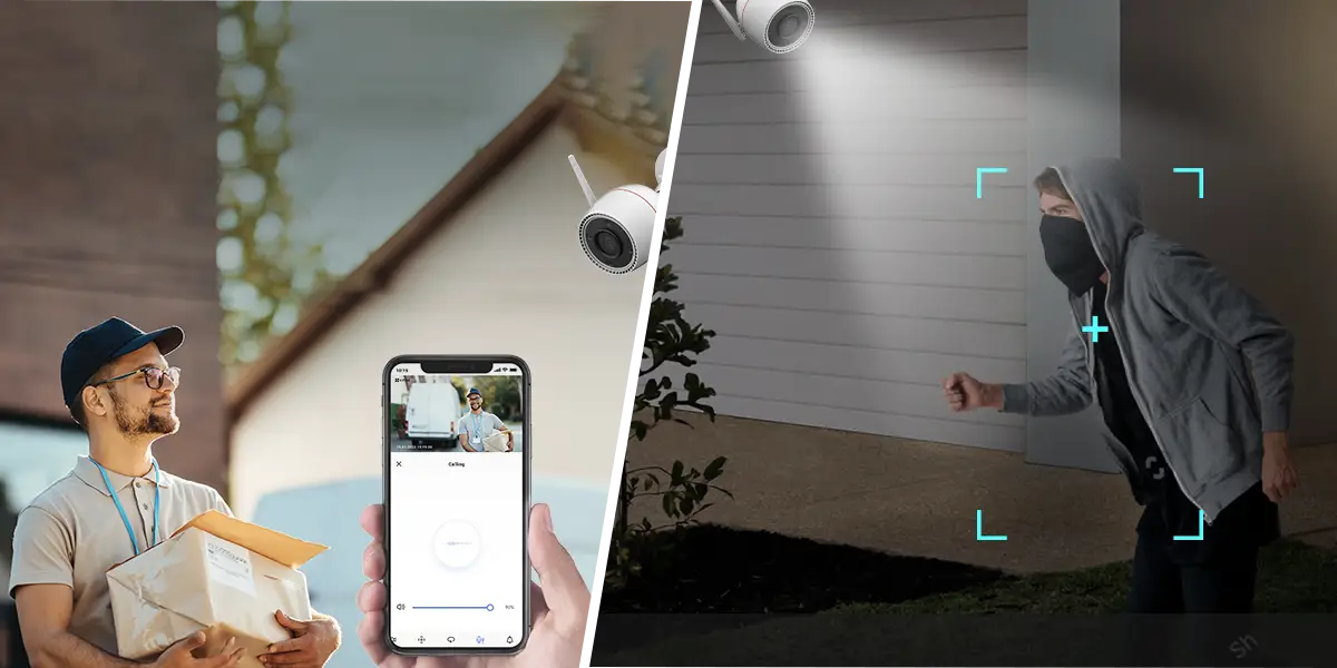 EZVIZ H3C 3K (5MP) Wi-Fi AI Smart Home Camera