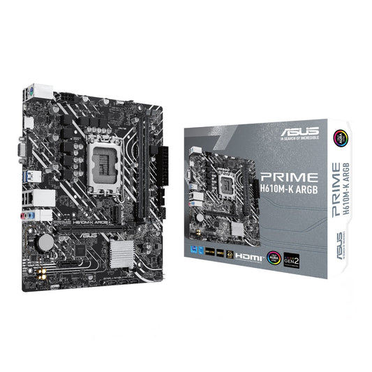 Asus PRIME H610M-R DDR5 LGA1700 Micro-ATX Motherboard - Guards On Duty Shop & Security Guards