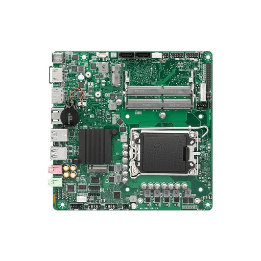 MSI H610 TI-S03 - H610TI-S03 CPU 12th/ 13th Gen Intel Core Processors, Socket LGA 1700 socket Intel H610 Chipset,  2 x