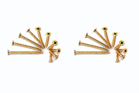 Pozi Chipboard Screw 8 X 50 - 25 Per Pack (5 Pack)