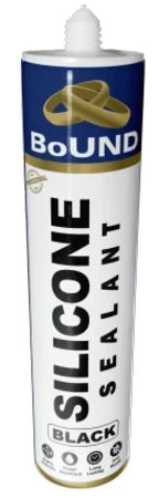 Bound Silicone Sealant 260ml - Black (3 Pack)