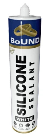 Bound Silicone Sealant 260ml - White (3 Pack)