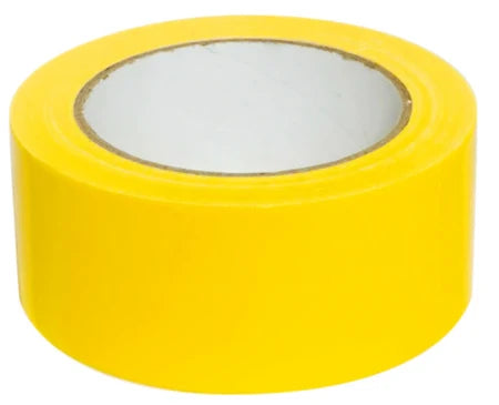 Duct Tape 48MM X 25M - Yellow (2 Pack)