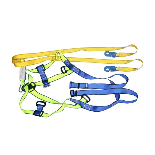 Pinnacle Double Lanyard Full Body Harness with Snap Hook