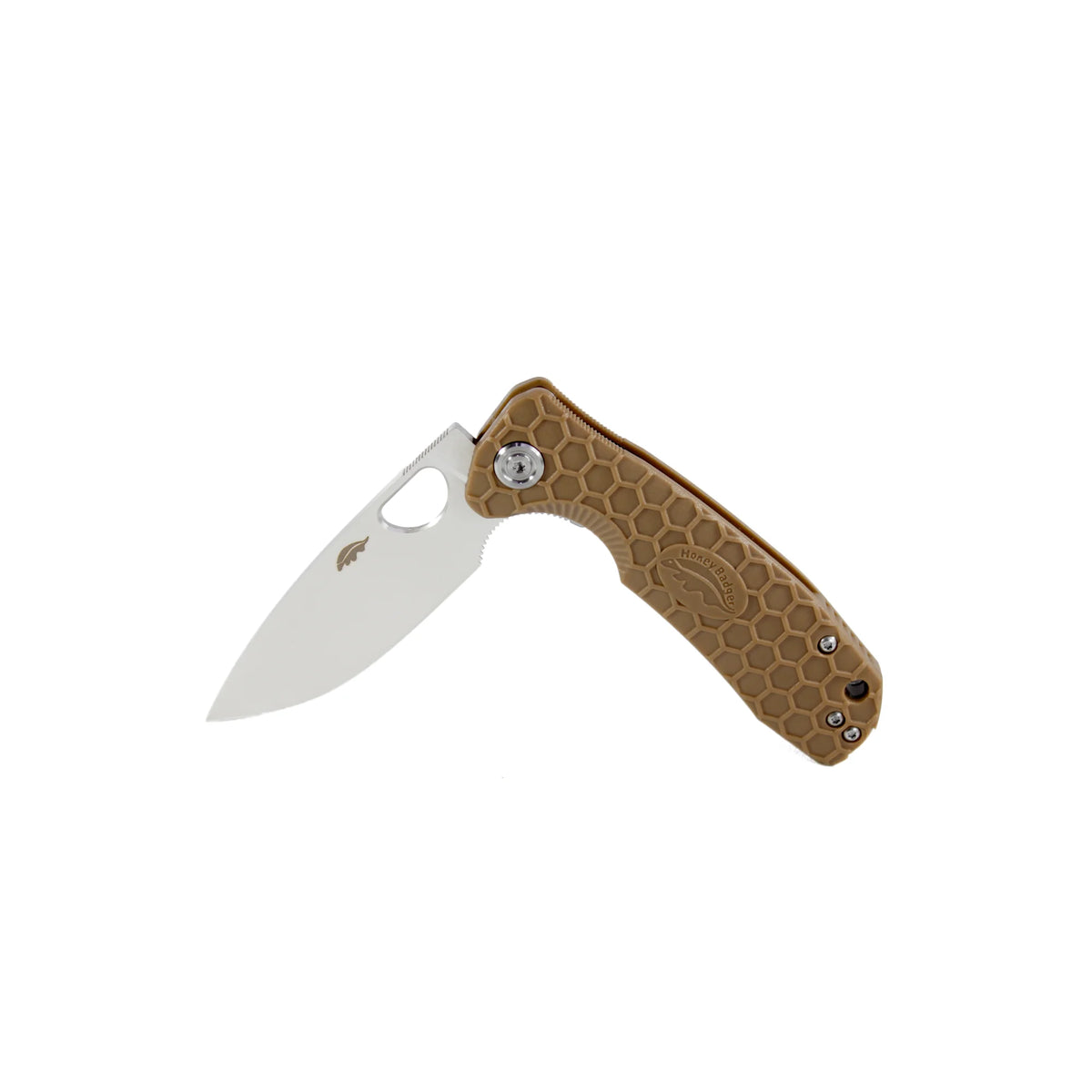 Honey Badger Flipper 8Cr13MoV - Medium - Tan