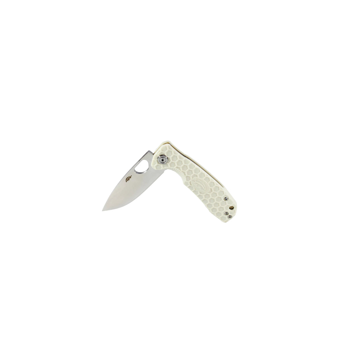 Honey Badger Flipper D2 - Small (No Choil) - White