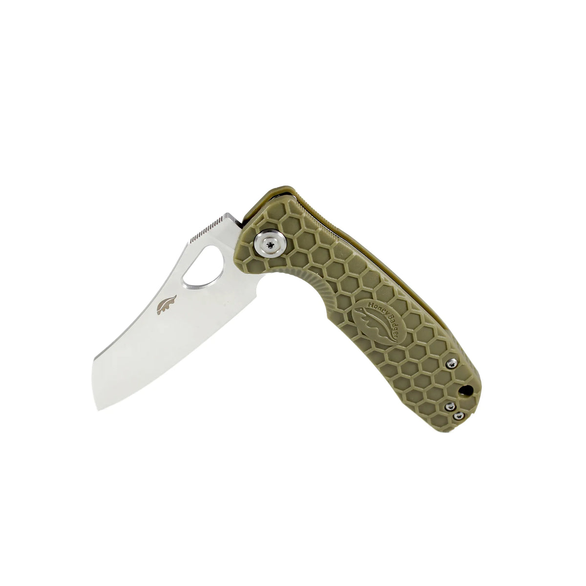 Honey Badger Wharncleaver 8Cr13MoV - Large - Green