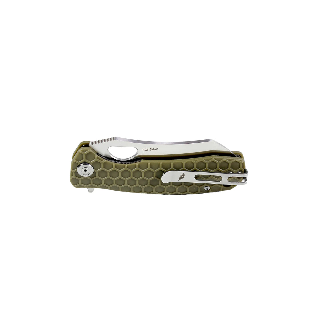 Honey Badger Wharncleaver 8Cr13MoV - Large - Green