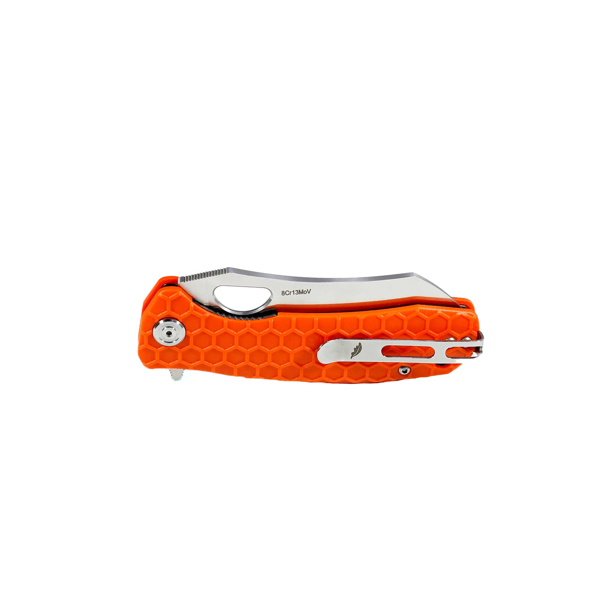 Honey Badger Wharncleaver 8Cr13MoV - Large - Orange