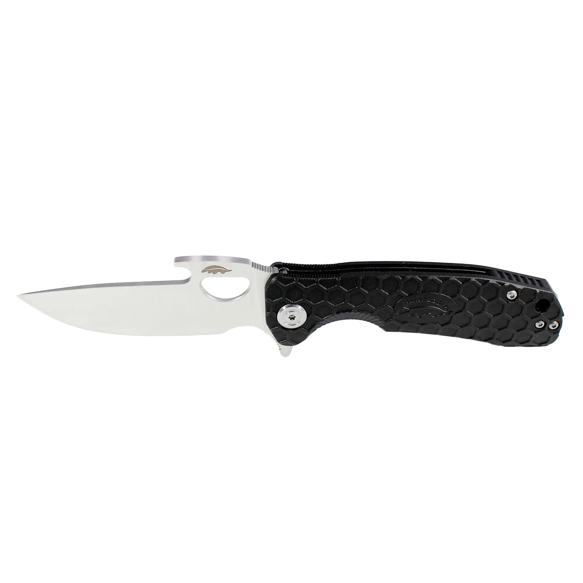 Honey Badger Opener 8Cr13MoV - Large - Black