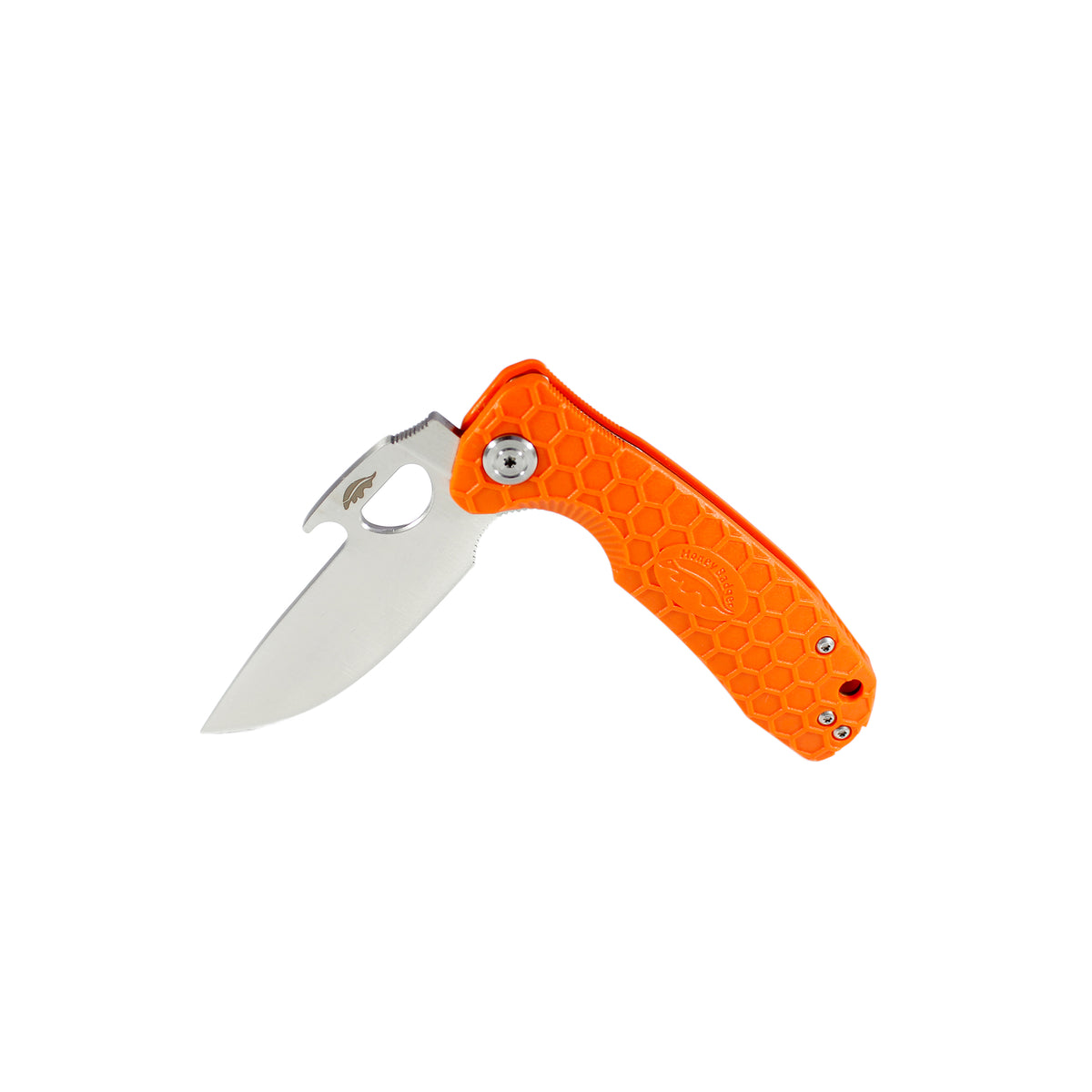 Honey Badger Opener 8Cr13MoV - Small - Orange