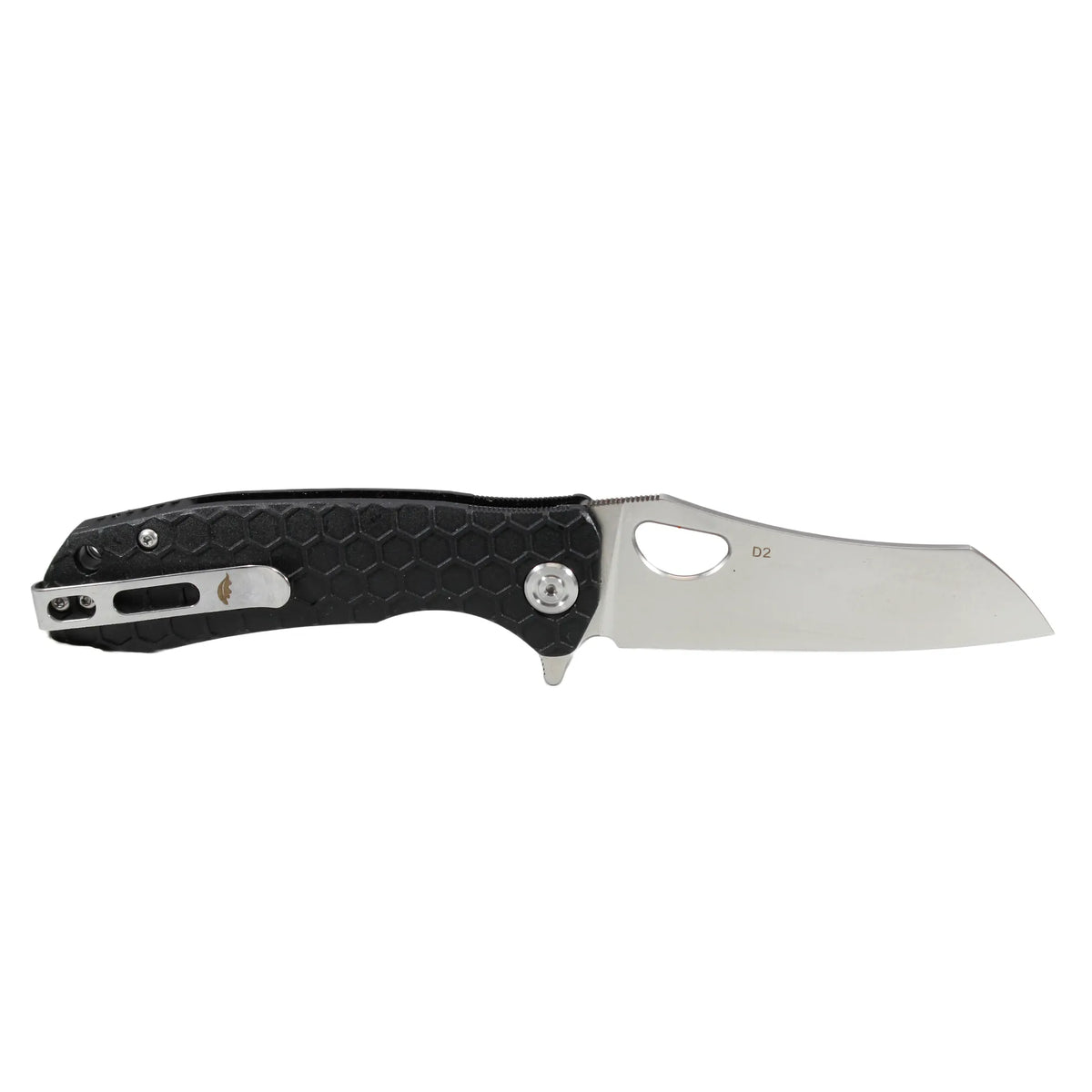 Honey Badger Wharncleaver D2 - Large (No Choil) - Black