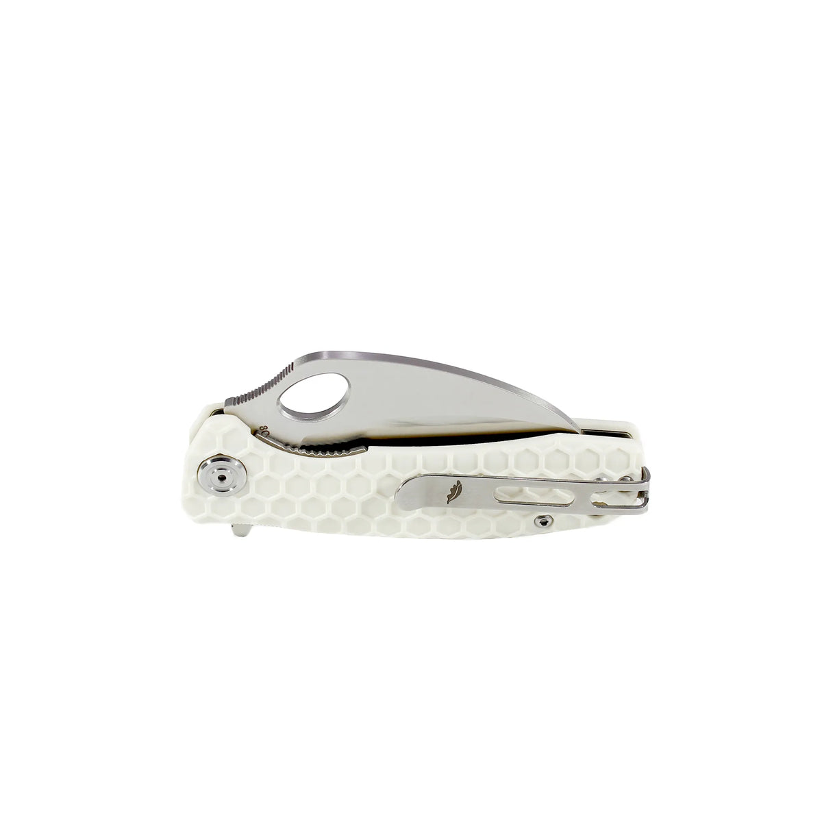Honey Badger Claw Plain 8Cr13MoV - Large - White